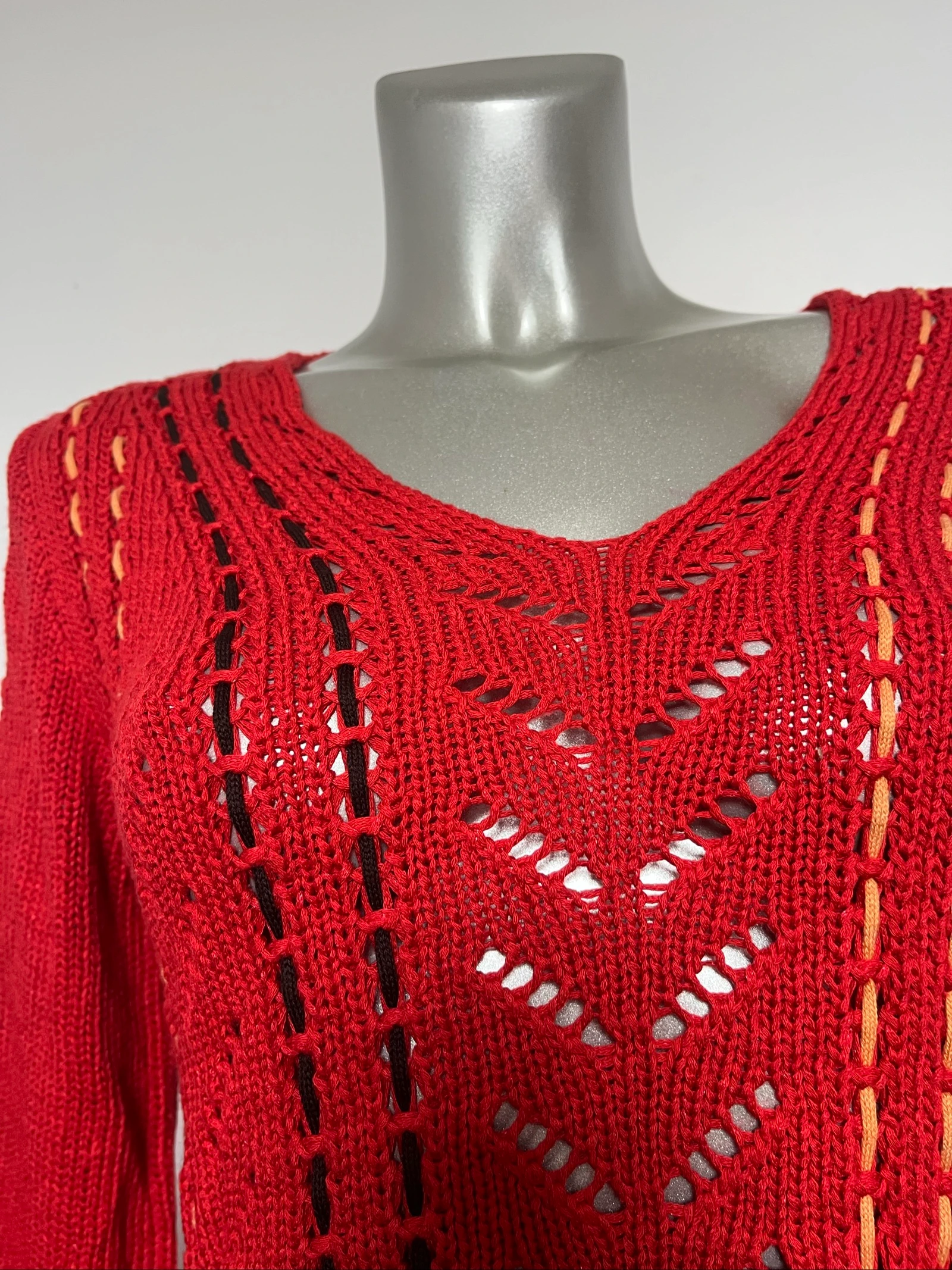 Suéter ajourado Y2K❤️2000s top vintage – photo 7